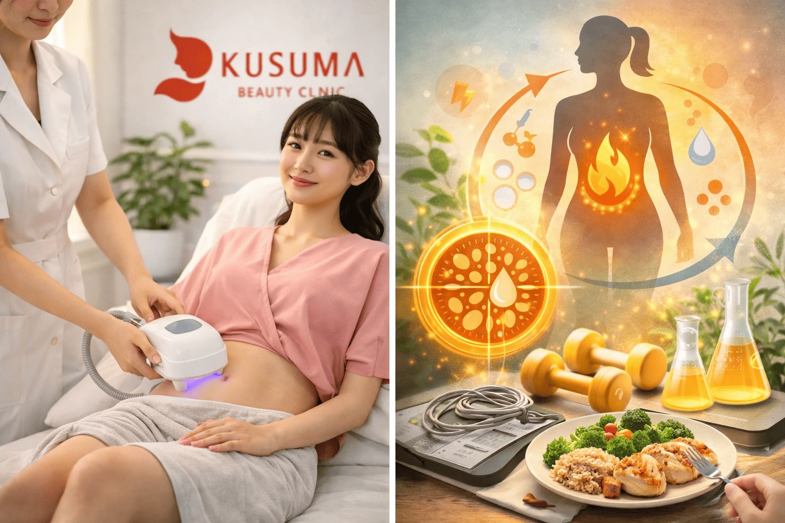 Cara Mengontrol Nafsu Makan dan Membakar Lemak Tubuh Tanpa Diet Ekstrem | Kusuma Beauty Clinic