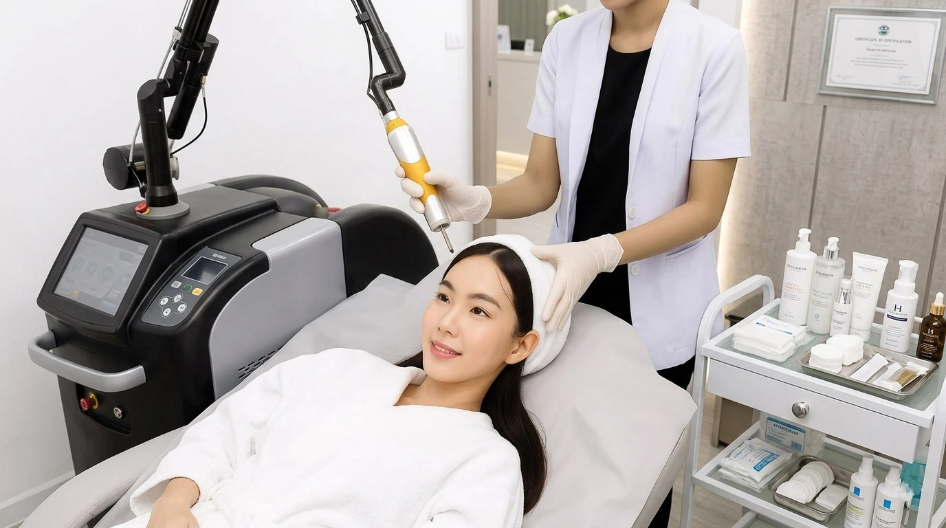 Laser Pico Toning Glow: Solusi Cerahkan Kulit & Samarkan Flek Hitam