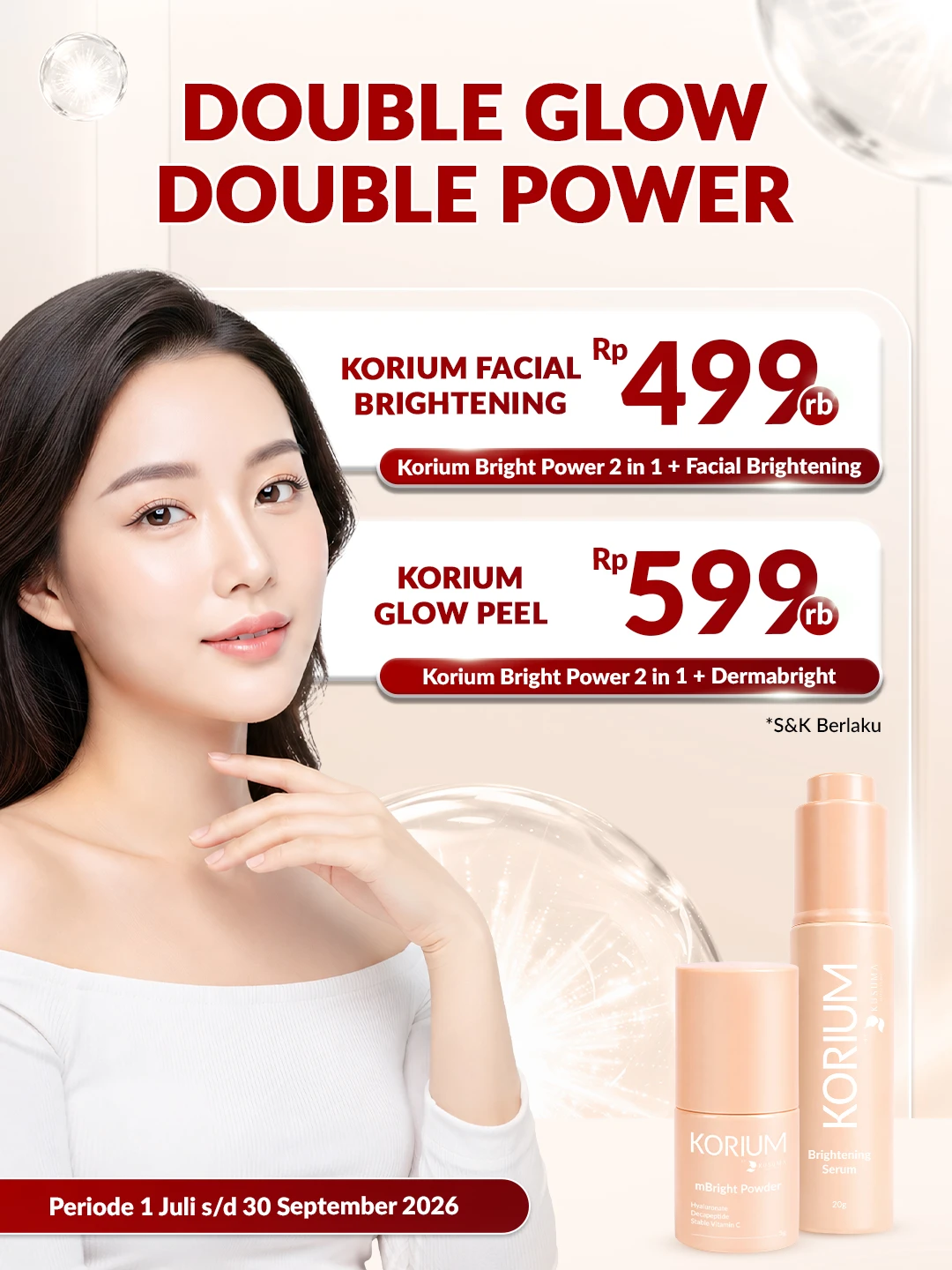 Double Treatment untuk Kulit Lebih Fresh Terawat