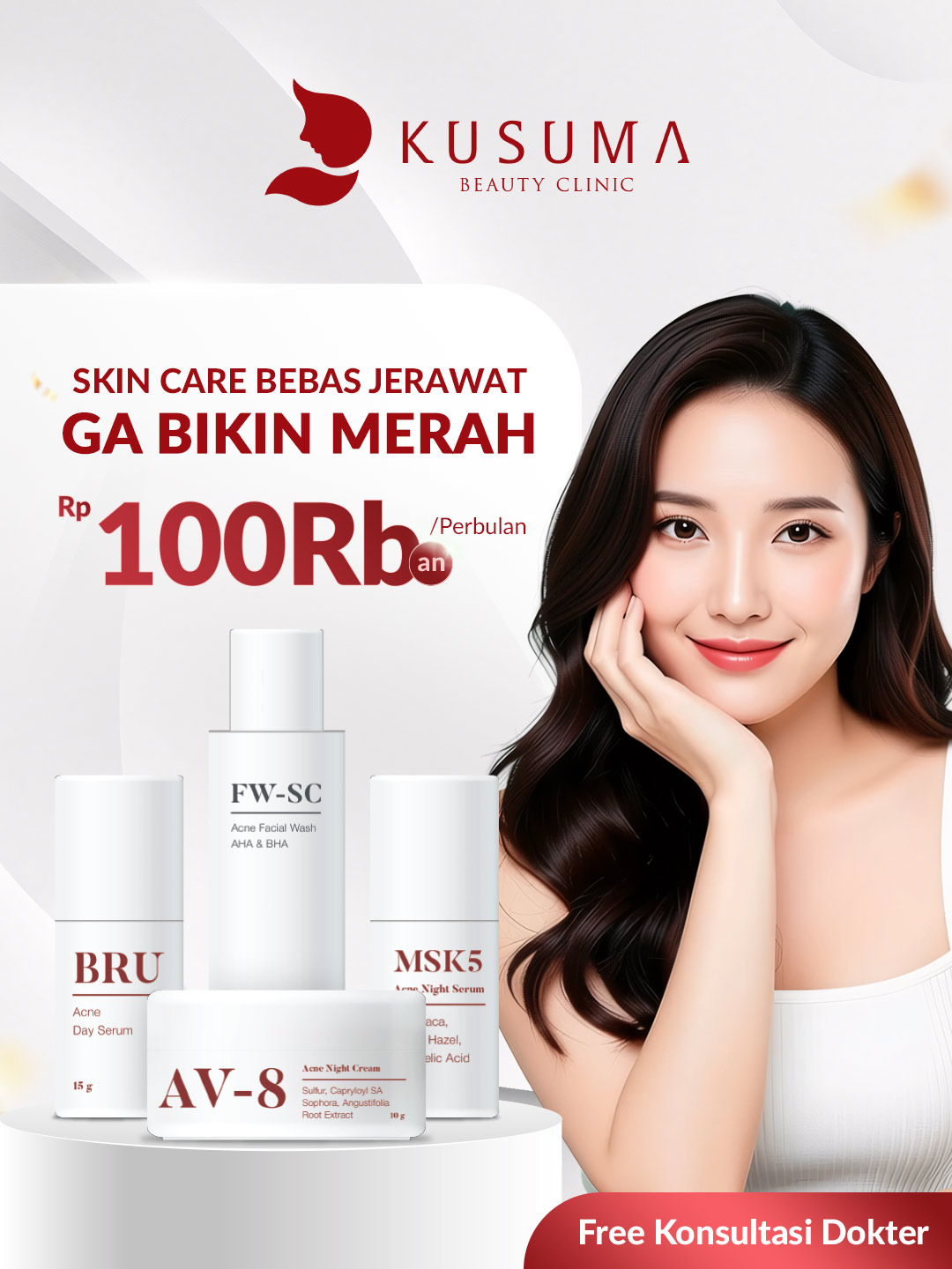 Skincare Bebas Jerawat